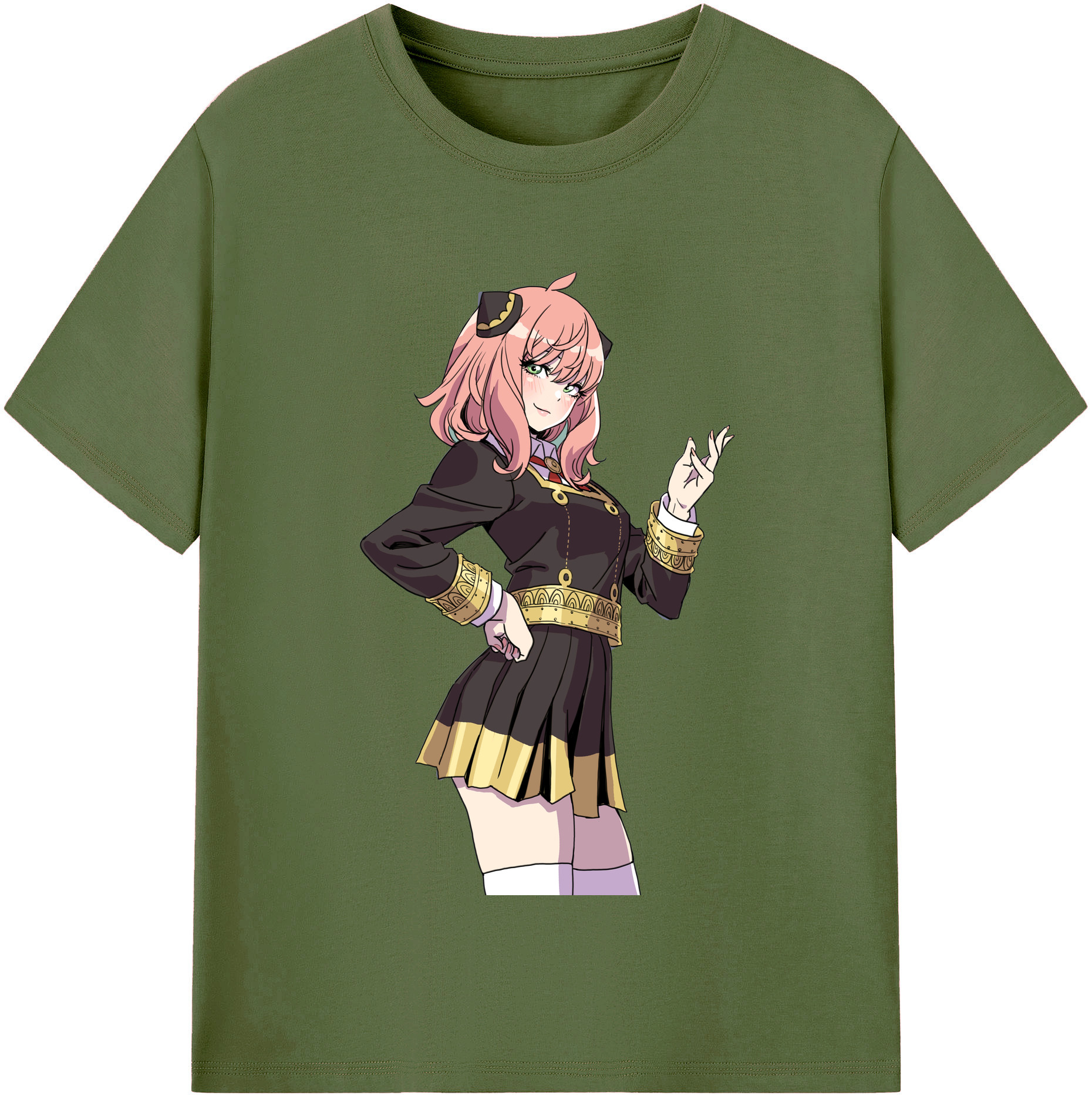 （画像用） SPY×FAMILY间谍家家酒 綿100％半袖Tシャツ（フロントプリント）